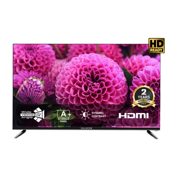 Cellecor Smart TV E-32X (32 Inch) – Budget Me Smartness! Full HD, Android TV, Dolby Audio – Sab Kuch Ek Saath!"