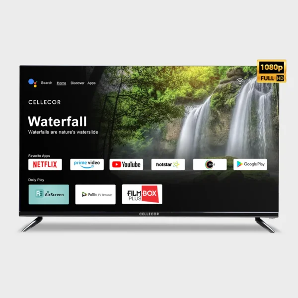 Cellecor Smart TV E-43P (43 Inch) – Full HD Smart TV with Amazing Features!