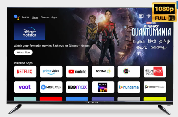Cellecor Smart TV E-43P (43 Inch) – Full HD Smart TV with Amazing Features! - Image 3