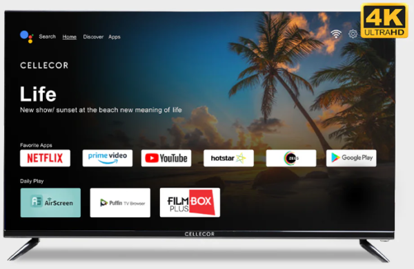 Cellecor Smart TV S-55 (55 Inch) – Full HD Smart TV with Amazing Features! - Image 4
