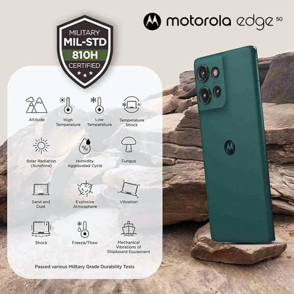 Motorola Edge 50 5G 8GB|256GB – Zabardast Camera, Fast Processor aur Badi Battery ke Saath! - Image 3